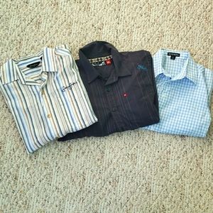3 Boys' Button Up Tops